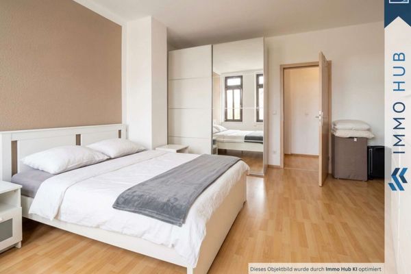 +++ Helle 2-Zimmer-Wohnung in zentraler Lage von Gohlis-Süd im sanierten Gründerzeit-Altbau +++