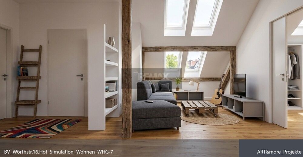 Dachgeschoß-Appartement kernsaniert! – Wohnen-WHG-7.1