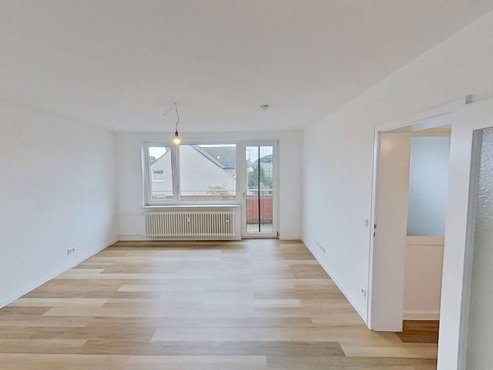 Westercelle'de BALKONLU modern 2 odalı daire – Ansicht I: Wohn- und Esszimmer