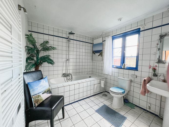 Fachwerkhaus im Wendland – Badezimmer Haupthaus