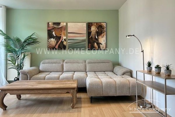 26188 HomeCompany Dresden Möbliert/Furnished 2-Zimmer Apartment mit Balkon Nähe Elbepark! max. 2 Personen
