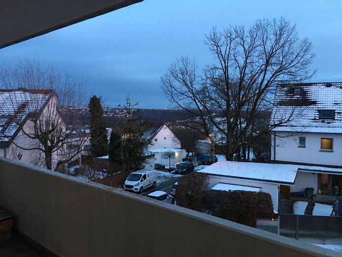 3 Zimmerwohnung Stuttgart- Vaihingen – Balkon mit Aussicht