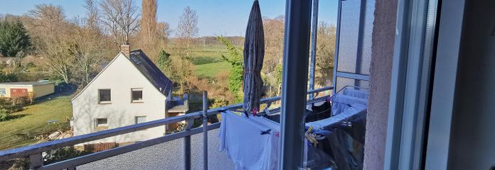 Balkon mit Blick nach Westen