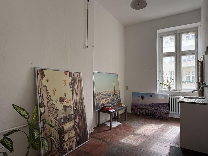 Bezugsfreie helle 2-Zimmer VH Altbauwohnung in der Nähe vom Schloss Charlottenburg (provisionsfrei) – Küche