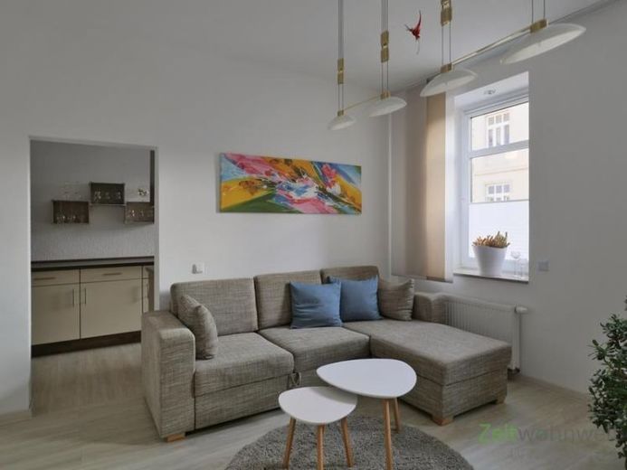 (EF1128_M) Weimar: Apolda, neu möbliertes 2-Zimmer-Apartment nahe der Innenstadt, Reinigungsservice möglich – Foto 1