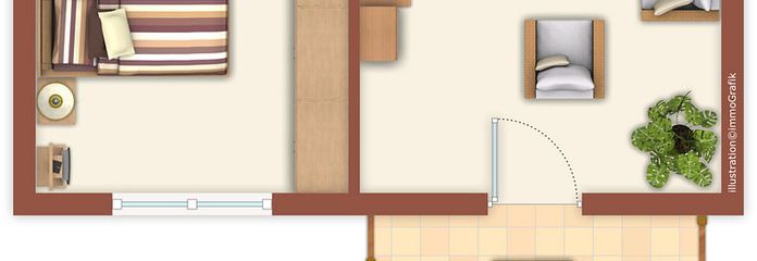 Grundriss KEIN BALKON