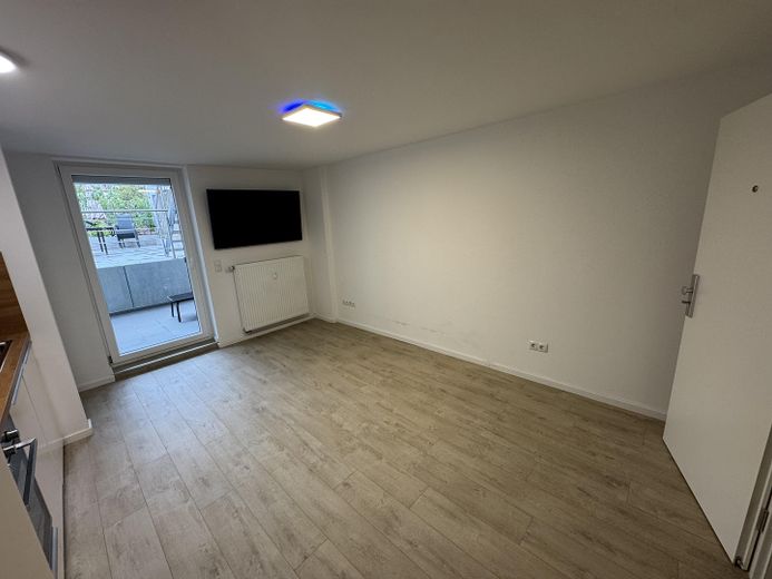 Primera ocupación en Ebertpark: apartamento de 1 habitación con terraza y cocina equipada – Foto 2