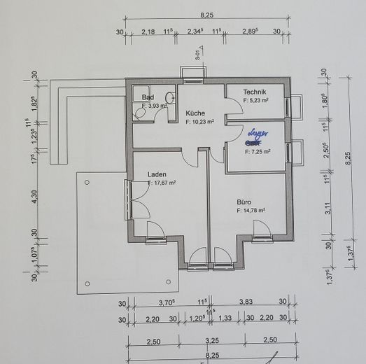Modernes, zukunftsicheres Effizienzhaus - Wohnen, Arbeiten oder Vermieten - unverbaubare Aussicht – Grundriss UG