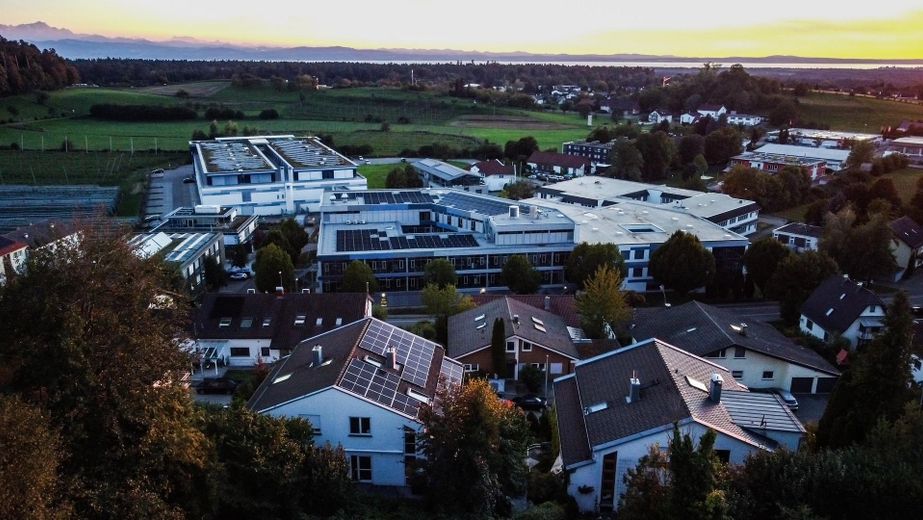 Terreno edificabile in posizione tranquilla alla periferia di Tettnang – Aussicht vom Grundstück 3