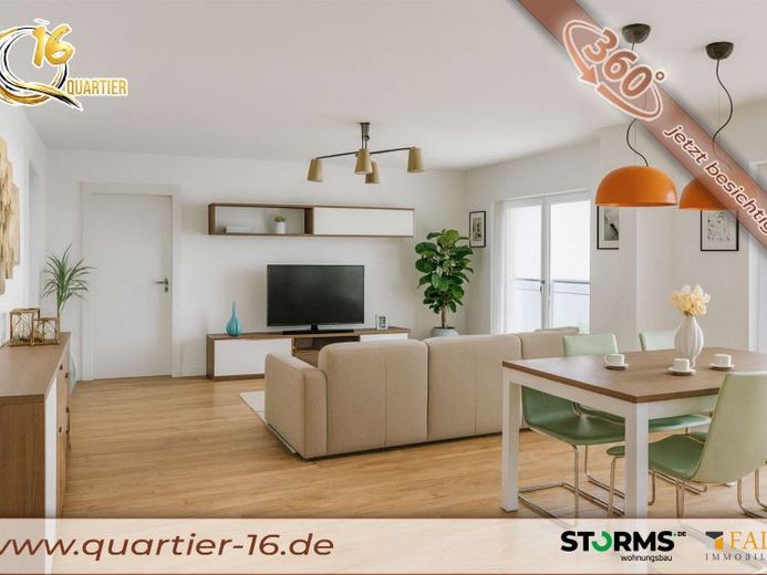 Penthouse (WE-9) - 152,38 m² - 4 Zimmer – Foto 1