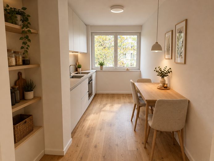 Energie-B ! Provisionsfrei ! 4-Zi Lichterfelde West mit Balkon – Küche