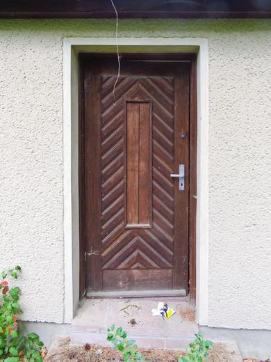 Schildow, Tschaikowskistraße, Komponistenquartier, provisionsfrei – Sommerhaus Zugangstür