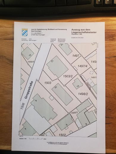 Katasterauszug