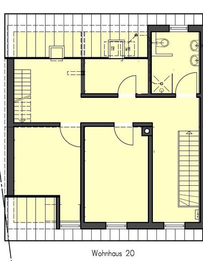 Zweitbezug nach Kernsanierung. Moderne & zentral gelegene 6-Zimmer Wohnung mit EBK – Grundriss 2. OG