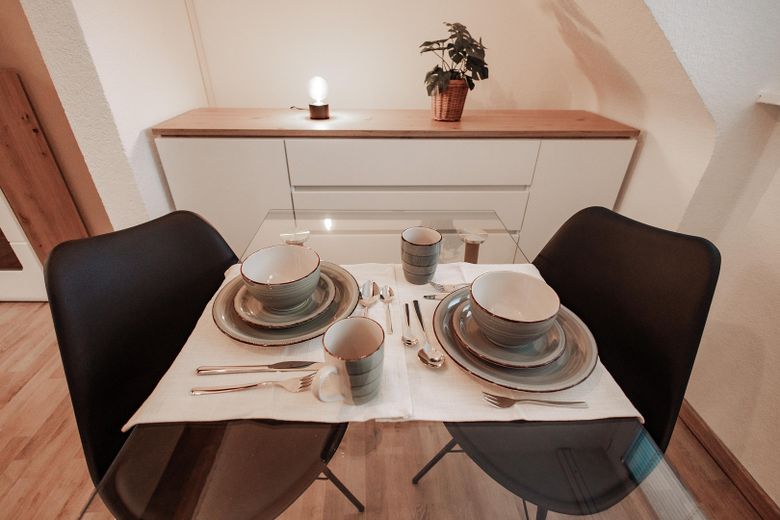 pleasant dining area