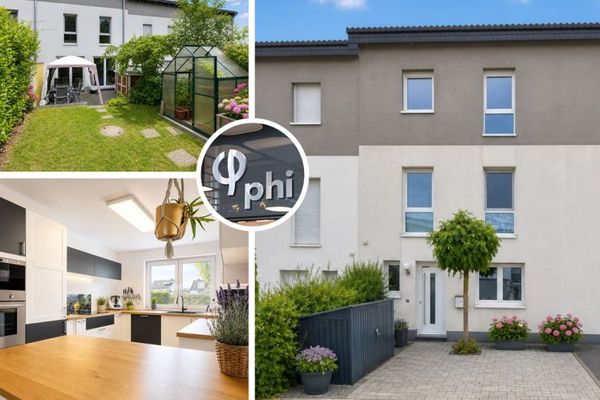 PHI AACHEN: Würselen'de 5 odalı, üst düzey enerji verimliliğine sahip yaşam mutluluğu!