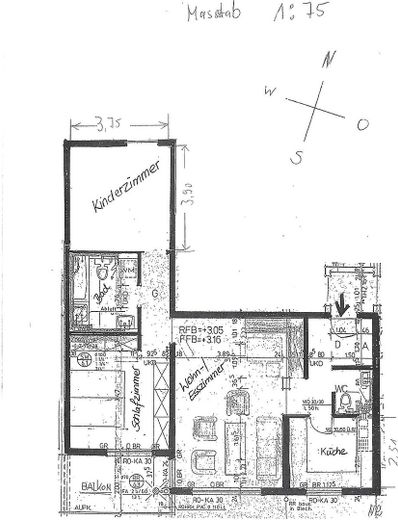 Provisionsfreie, helle 3 ½ Zimmer-Wohnung im 2. OG mit Balkon in Kirchheim / Teck – Foto 13