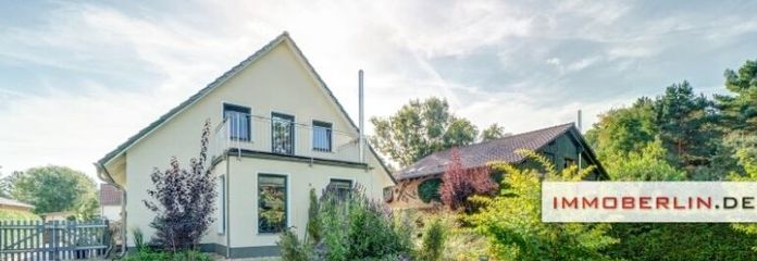 IMMOBERLIN.DE - Eccellente casa unifamiliare con splendido giardino in una posizione immersa nella natura