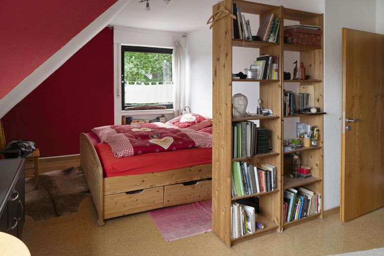 Schlafzimmer zu Fenster 2