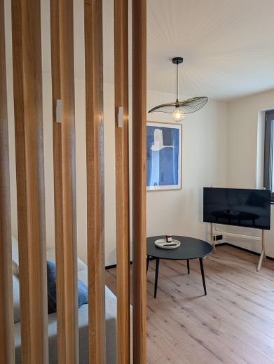 Voll möbliertes Apartment als Zweitwohnsitz auf Zeit im Zentrum von Greifswald – Smart-TV