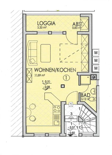 Provision frei! Gepflegtes 4 Familienhaus in Innenstadtlage von Worms – – EG