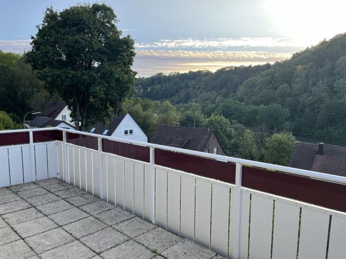 Wildberg: helle 3-ZW mit Balkon im Grünen – Foto 1