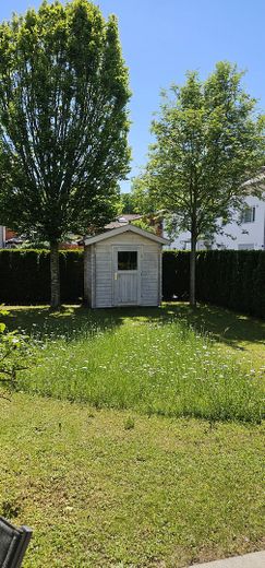 Garten mit Gartenhaus