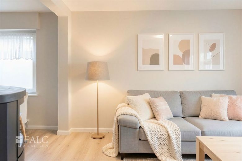Die ideale Alternative zur Eigentumswohnung - Haus mit pflegeleichtem Grundstück! – Wohnzimmer EG - Einrichtungsbeispiel