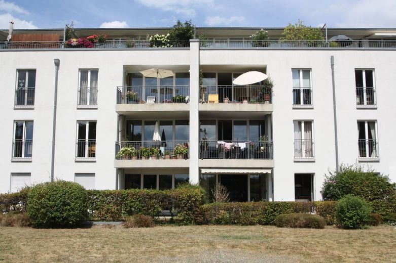 Ihre Wohnung vom Garten aus gesehen - Rückansicht