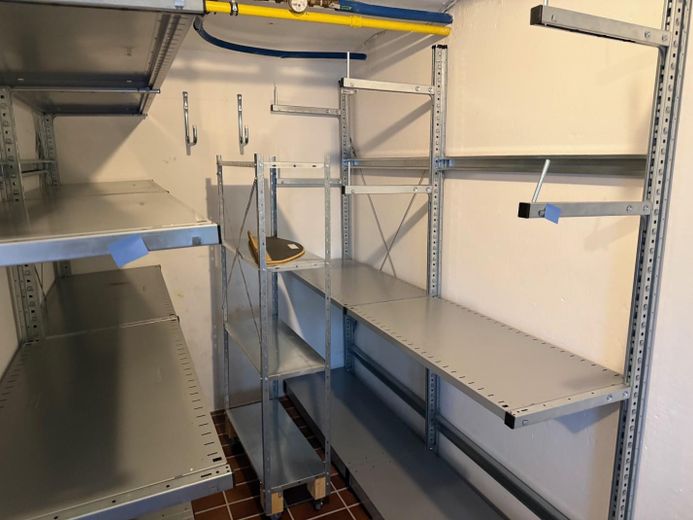 Lagerfläche im Keller