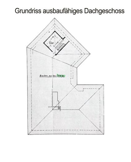 Grundriss Dachgeschoss