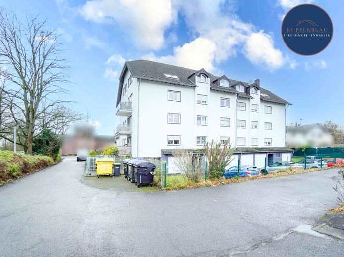 Attraktive Kapitalanlage auf Erbpacht - Vermietete 1-Zimmer-Eigentumswohnung in Bonn-Auerberg – Hausansicht Rückseite