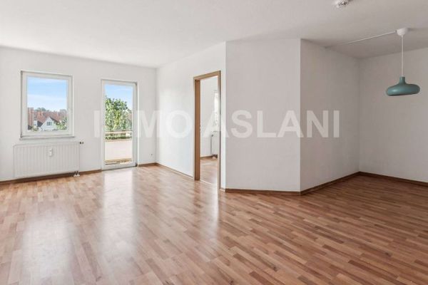 Wohnen auf zwei Ebenen - bezugsfreie 3-Zimmer-Maisonette mit Balkon in Leipzig-Ost