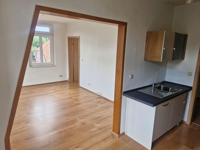halboffene Küche
