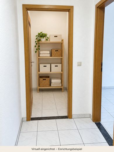Licht 2-kamerappartement met inbouwkeuken, balkon en parkeerplaats in de ondergrondse garage – Abstellkammer Beispiel