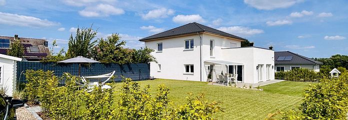 Blick vom Stellplatz