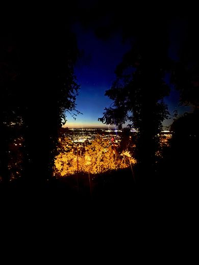 Aussicht bei Nacht