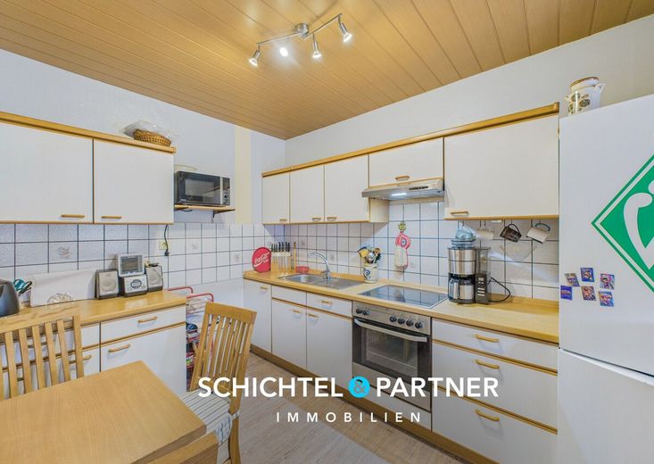 Oslebshausen | Renovierungsbedürftiges Reihenhaus mit Garten- und Hoffläche – S&amp;P | Küche