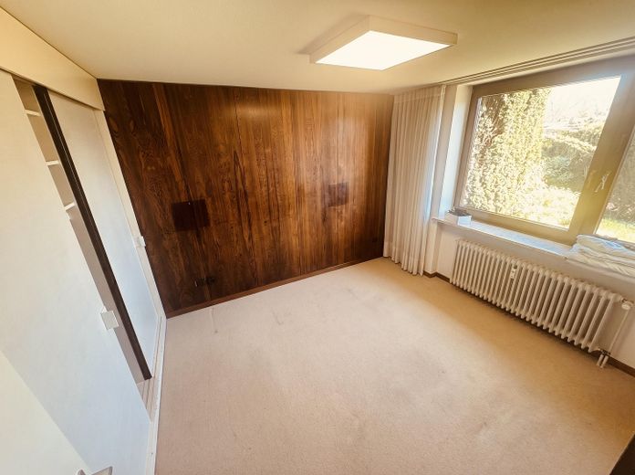 Bungalow w Reinbeku na końcu ślepej uliczki – Schlafzimmer