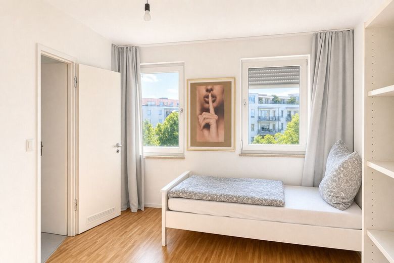 Bogenhausener Höfe: Moderne &amp; perfekt aufgeteilte WG-Wohnung mit hoher Rendite und Fernblick – Bild 6
