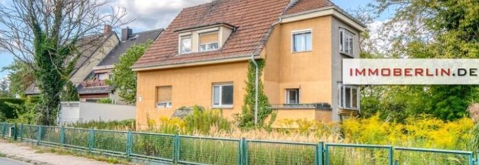 IMMOBERLIN.DE - Opportunità interessante! Armonioso terreno edificabile in una tranquilla posizione arretrata
