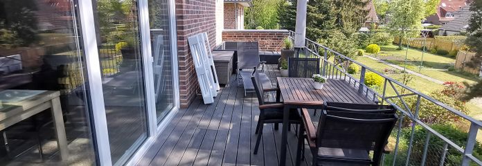 Красива мансардна квартира з 3 1/2 кімнатами та терасою на даху в Торнеш – Dachterrasse