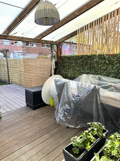 Charmantes Reihenhaus in Hamburg-Rahlstedt – Terrasse
