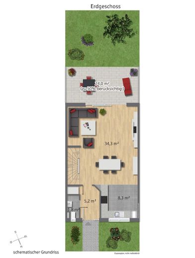 Casa familiare di 6 locali con cucina moderna – nessuna commissione d'agenzia – Foto 19