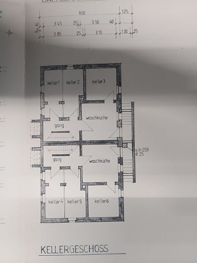 Aantrekkelijk appartementencomplex in Otterberg, 5 wooneenheden – Grundriss Kellergeschoss