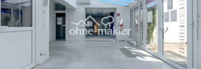 Büro + Werkstatt + Showroom | Glaseingang | ab 393 m² bis 700 m² | sofort! Kostenlose Werbefläche!