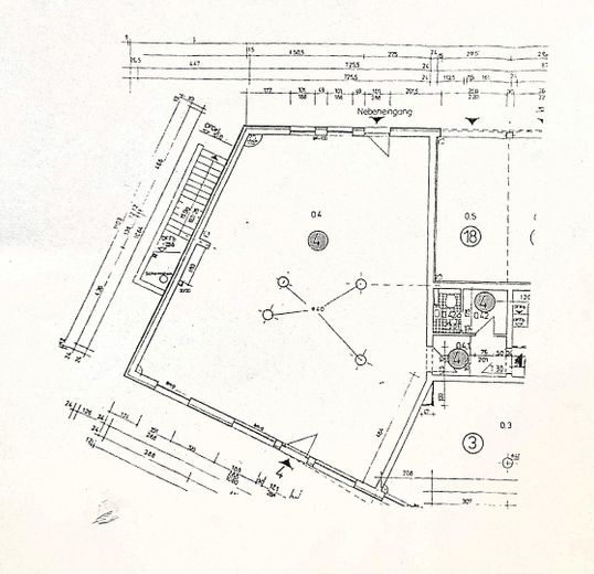 Grundriss ohne Zwischenwände