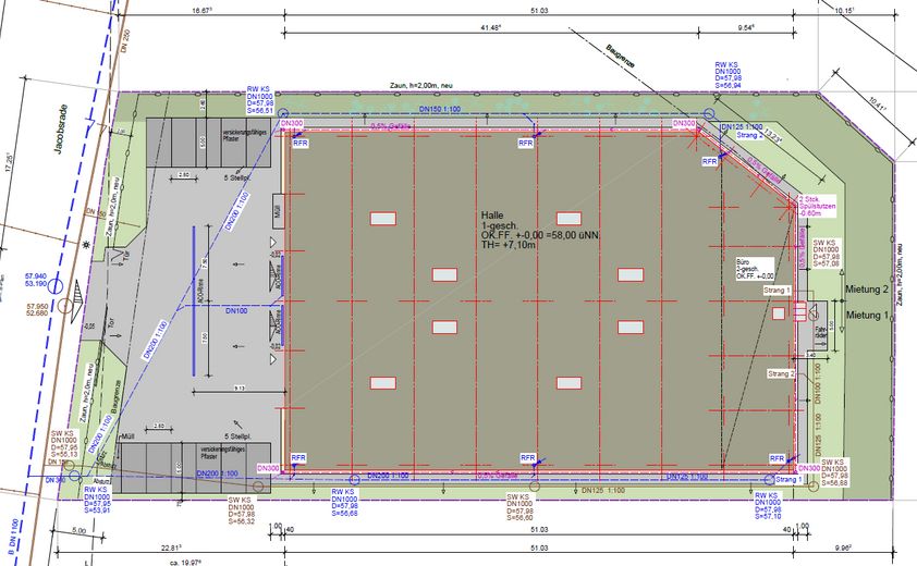 Hochwertige Gewerbeimmobilie mit 2 Hallen & Büro – Toplage an A1 bei Hamburg, von privat – Foto 31