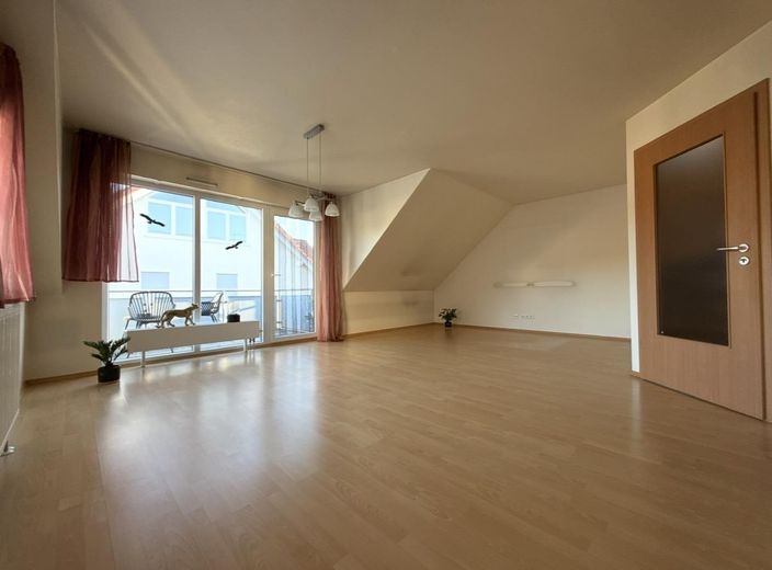 Maisonette-Wohnung mit Südbalkon * Provisionsfrei! – Wohnzimmer
