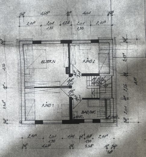 Grundriss Obergeschoss